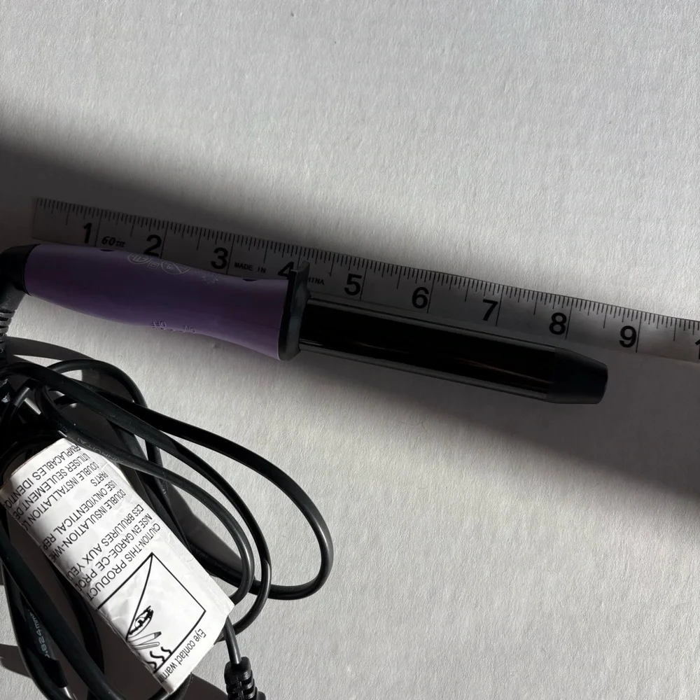 Sutra Beauty Mini Tourmaline Ceramic Curling Iron in lavender